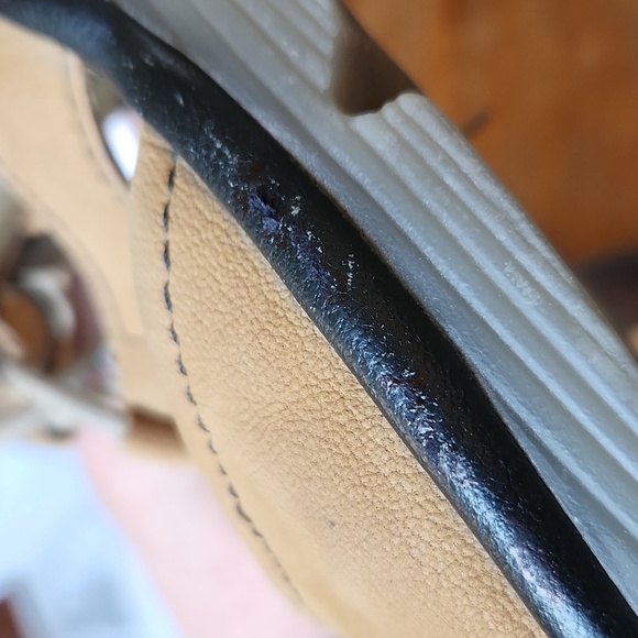 Fly London Phis Tan Tie Front Wedge Shoes Sz 6.5 / 7 - Picture 13 of 13